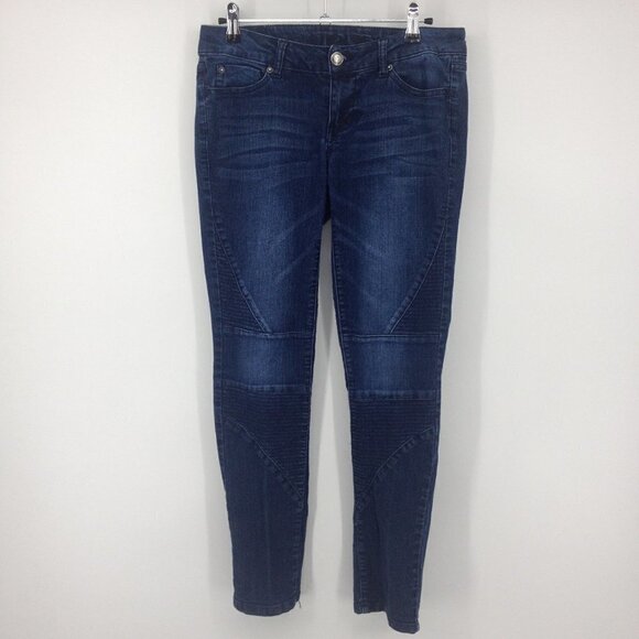 U.S. Polo Assn. Moto Style Skinny Jeans Size 5/6 - Picture 3 of 16